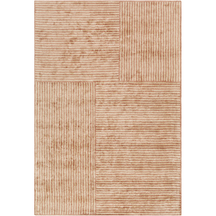 Balos Handmade Viscose Brown Rug & Reviews AllModern